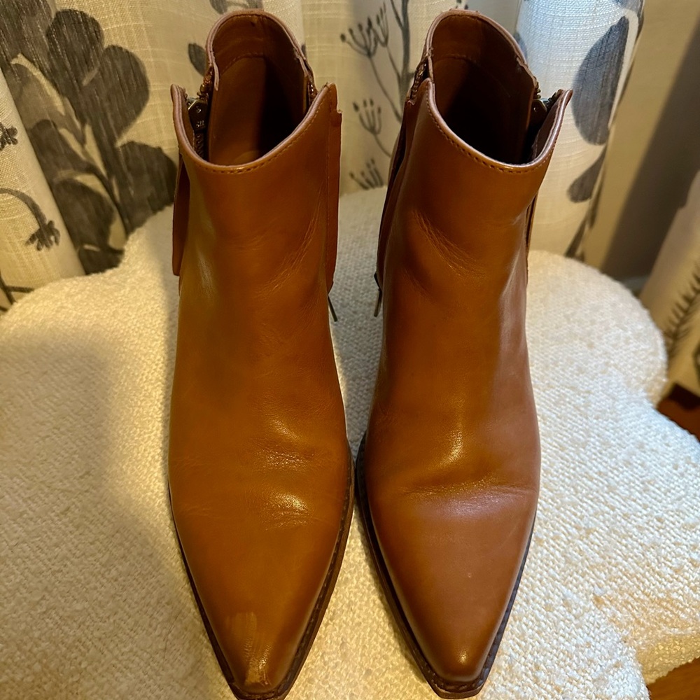 Sam Edelman Tan Ankle Boots